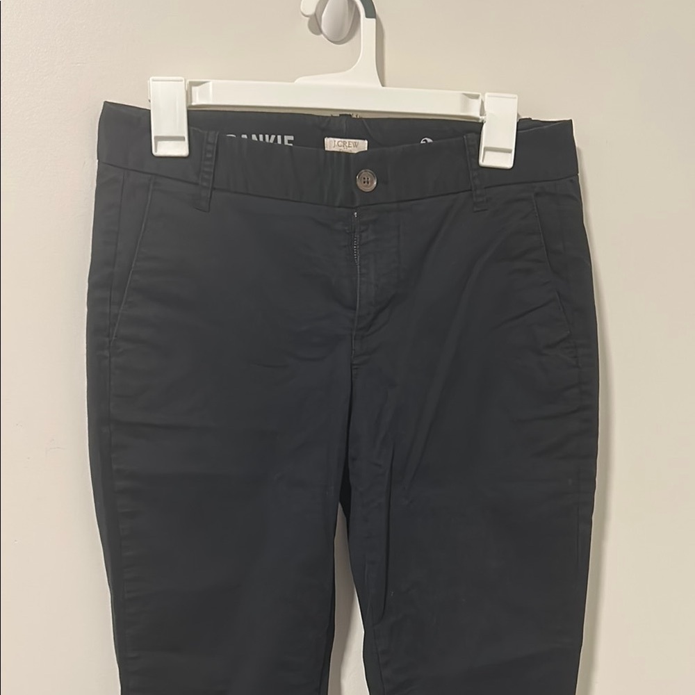 J Crew Frankie Navy Blue Dress Pants Slacks Work Career Office Size 2